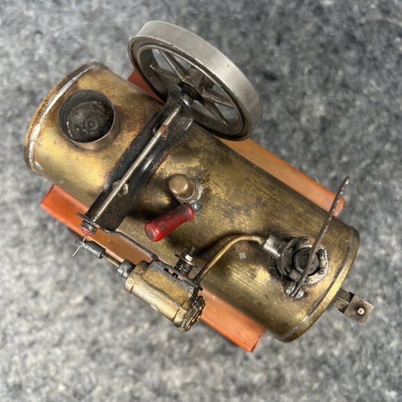 1930's Vintage Weeden Model 702 Live Steam Engine, Untested, Missing Stack - Picture 9 of 15